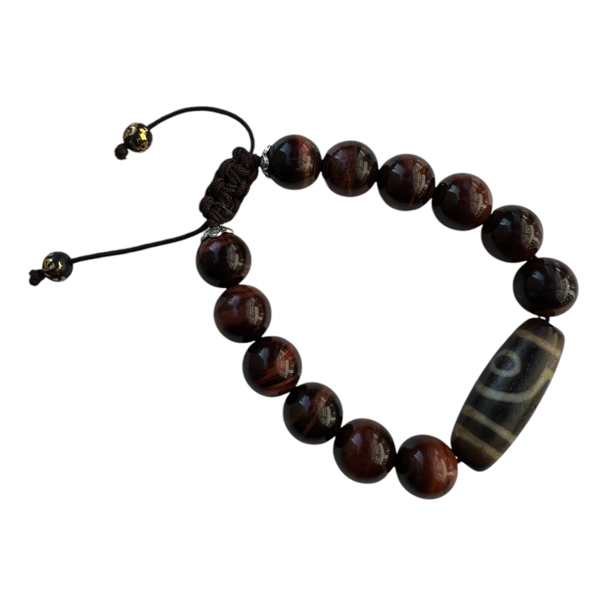 Red Tiger Eye Adjustable bracelet