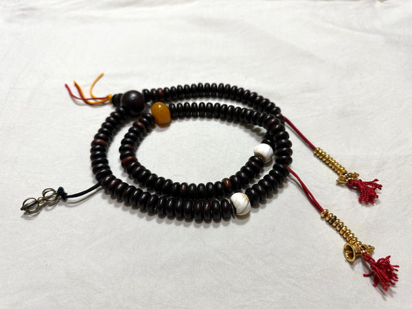 Red Sandalwood Mala - Tibet Arts & Healing