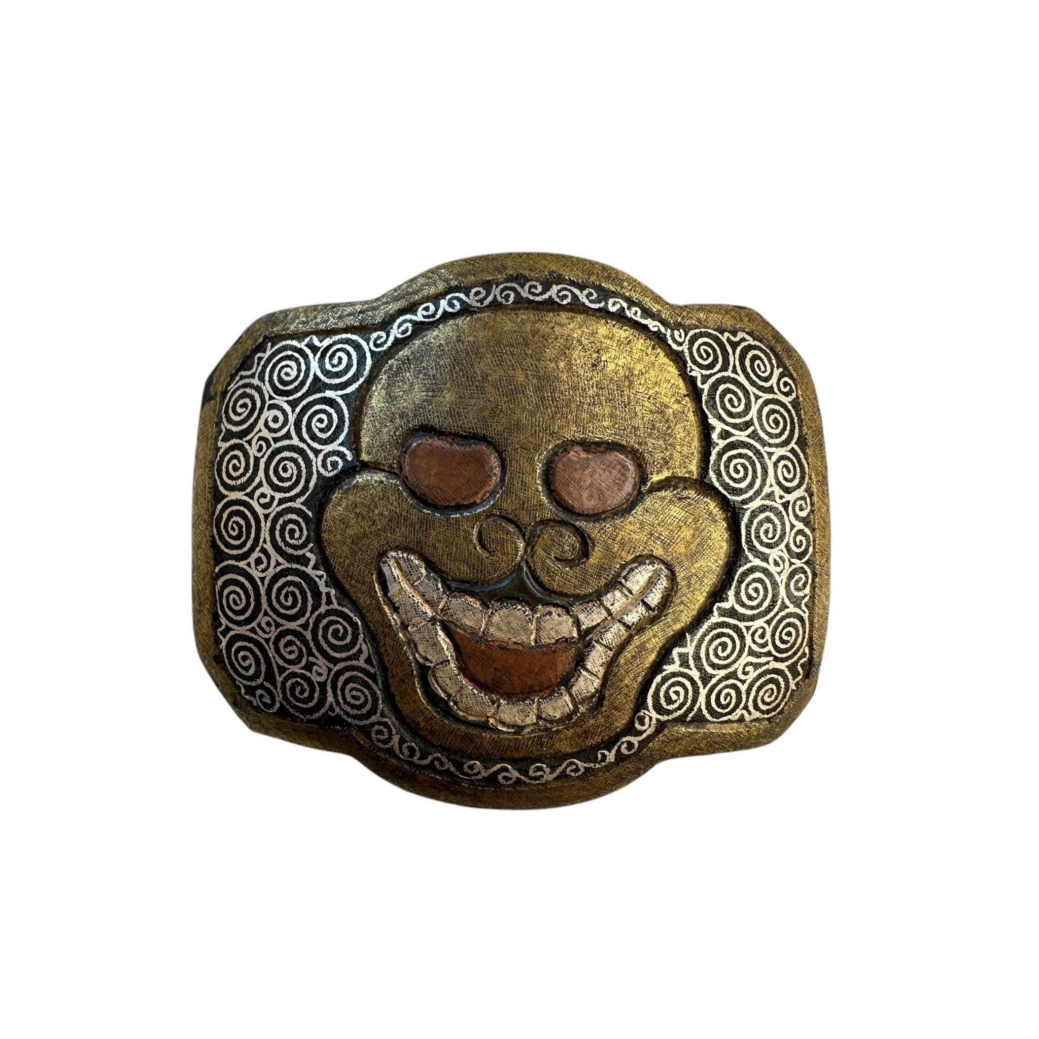 Skull belt buckle